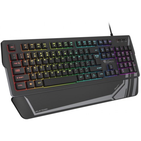 Genesis | Rhod 350 RGB | Gaming keyboard | RGB LED light | US | Black | Wired | 1.75 m - 2